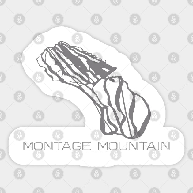 Montage Mountain Resort 3D Sticker by Mapsynergy